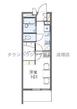 レオパレスMilkyWayの物件間取画像